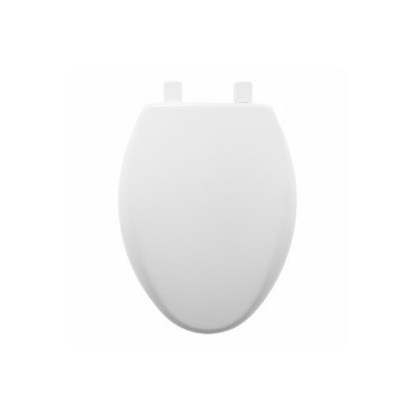 Bemis Mfg.. WHT Elong Toilet Seat 187SLOW000 Zoro